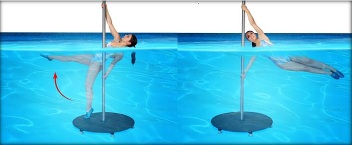 Barre aquatique Aqua jumping